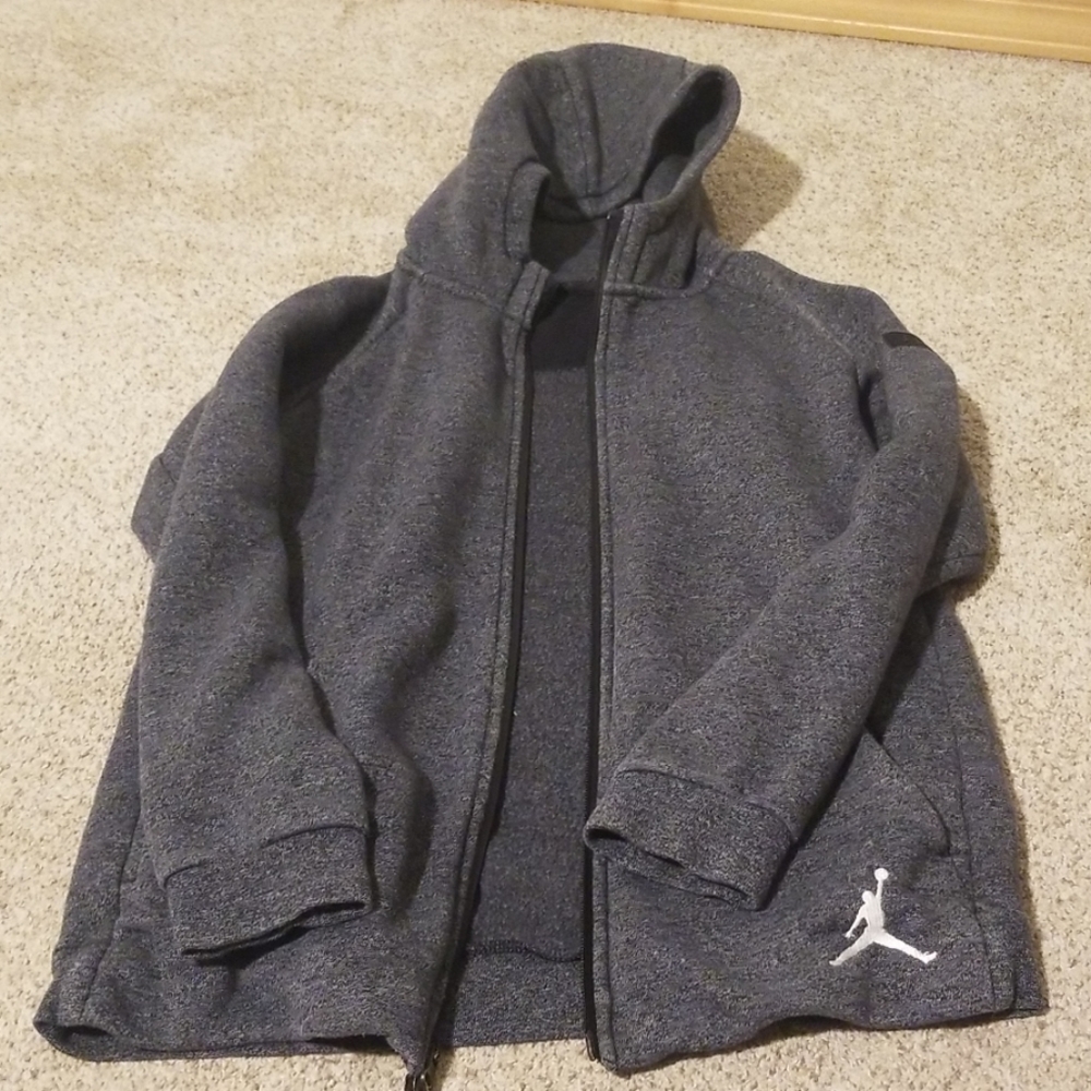 Youth zip up Jordan hoodie